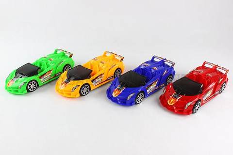 Solid color inertia car