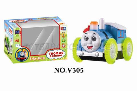 Electric lights and music Mingwheel Thomas dump truck
