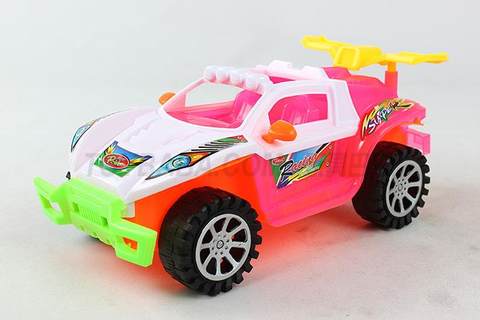 Pull-line off-road concept car with lights