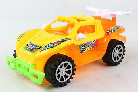 Pull-line off-road concept car with light and ringtone