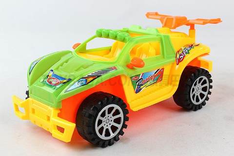 Pull-pull off-road concept car