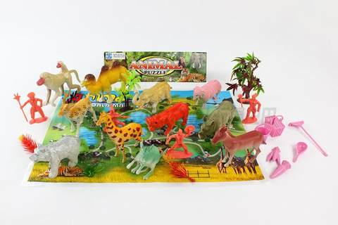 Animals + Map
