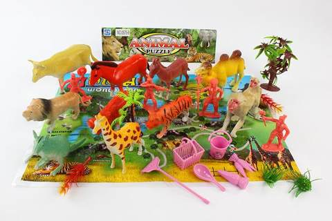 Animals + Map