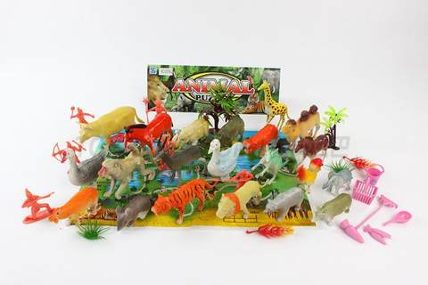 Animals + Map