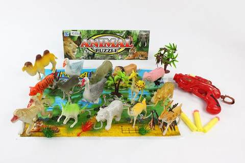 Animals + Map