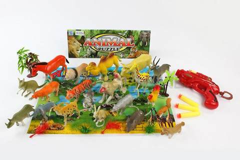 Animals + Map