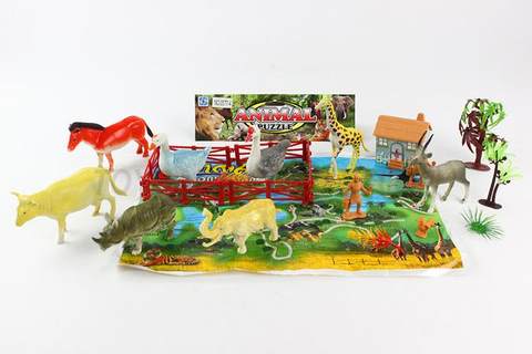 Animals + Map