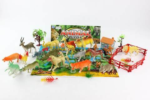 Animals + Map