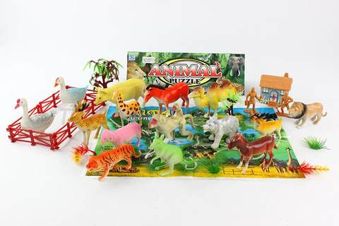 Animals + Map