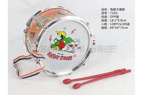 Electroplated jazz drums