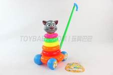6层圆形手推套圈汤姆猫