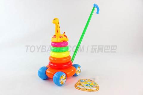 6-layer round hand-pushing ring bird