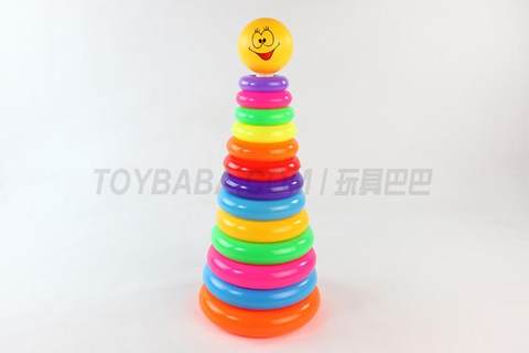 13-layer round large collar smiling face