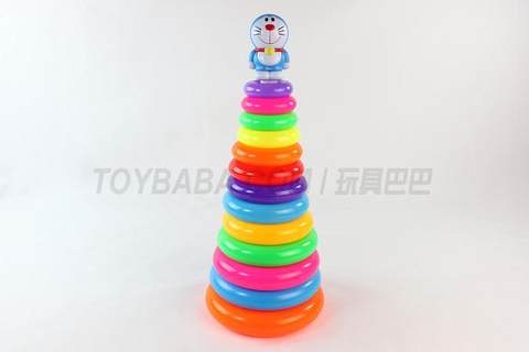 13-story round large ring jingle cat