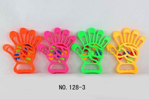 Hand patting tambourine player (solid color)