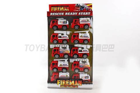 Pullback fire truck