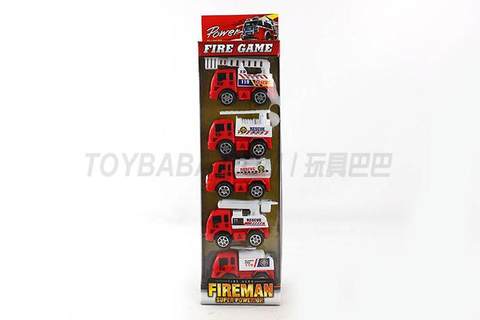 Pullback fire truck