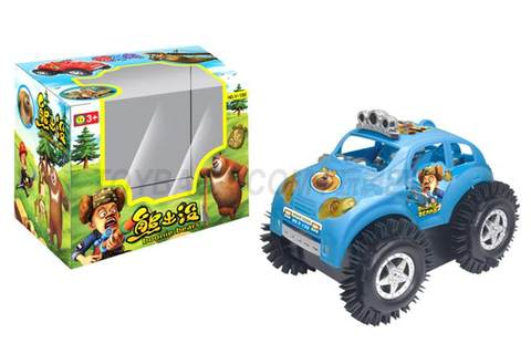 Bear infested electric dump truck