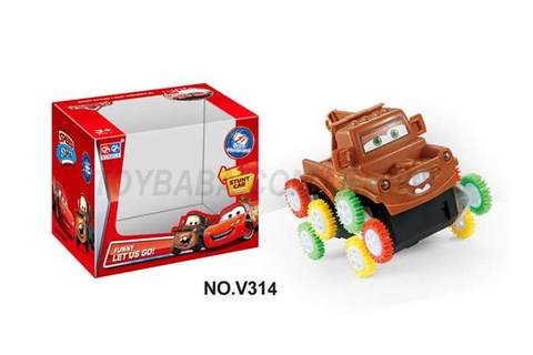 Automobile General Mobilization 12-color wheel electric dump truck