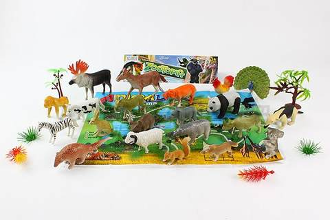 Animals + Map