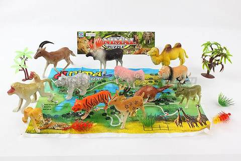 Animals + Map