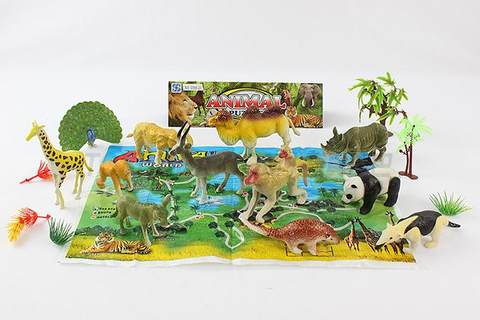 Animals + Map
