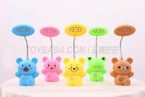 Rabbit bear green baby pig easy bear rechargeable LED desk lamp