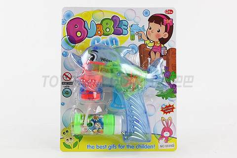 Big dolphin self-priming inertial environmentally friendly bubble gun (1 bottle of water)
