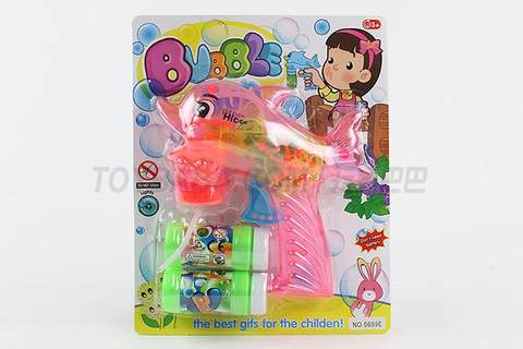 Big dolphin self-priming inertial environmentally friendly bubble gun (2 bottles of water)