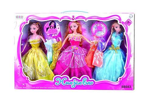 Doll jewelry set