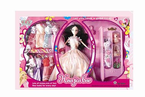 Doll wardrobe combination