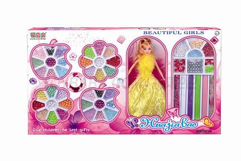 Dolls with beading
