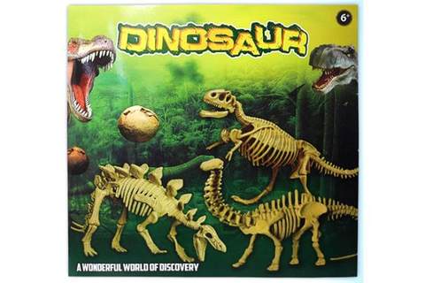 Archaeological excavation Long-necked Dragon Dinosaur Set