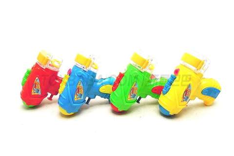 Water gun + bubble gun (dual-use without bubble water) three-color mixed