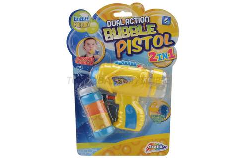Water gun + bubble gun (dual-use with bubble water) four-color mixed