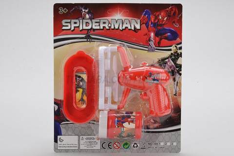 Electric bubble gun-bubble in bubble dual-purpose gun KT cat ice and snow Sophia pig Ben10 Spider-Man six models
