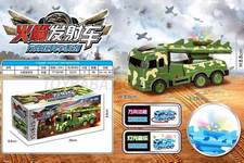 2023电动火箭发射车万向灯光音乐