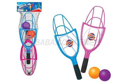 Throw, catch and racket in one