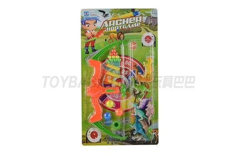 Bow and arrow + dinosaur combination