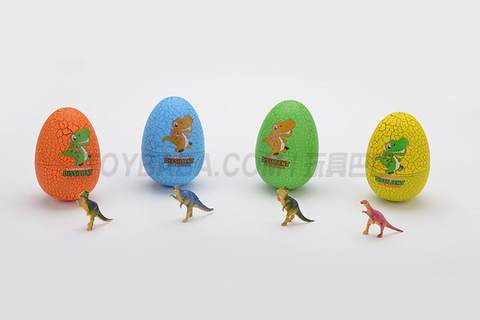 Tumbler bursting dinosaur egg