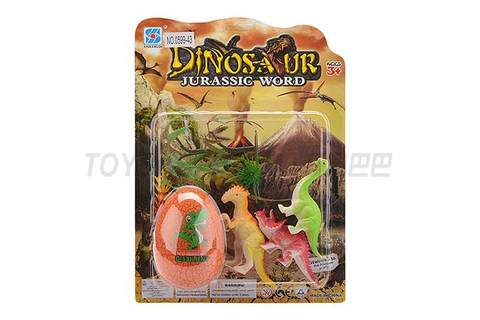Tumbler bursting dinosaur egg + dinosaur combination