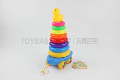 Drag a 9-layer round duck in ring