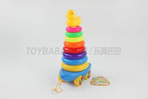 Drag a 9-layer round duck in ring