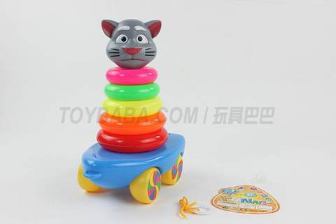 Drag a 6-layer circular ring Tom Cat