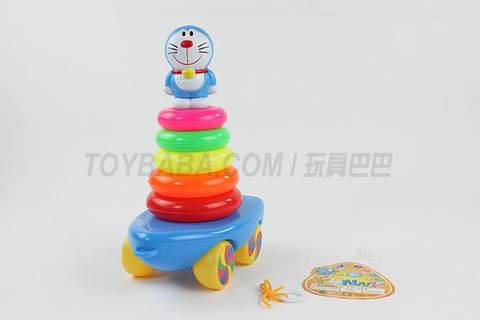 Drag a 6-layer round ring cat