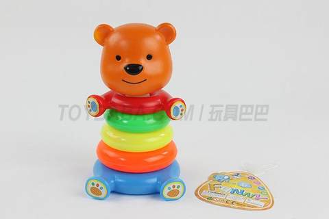 Cartoon Brown Bear Rings