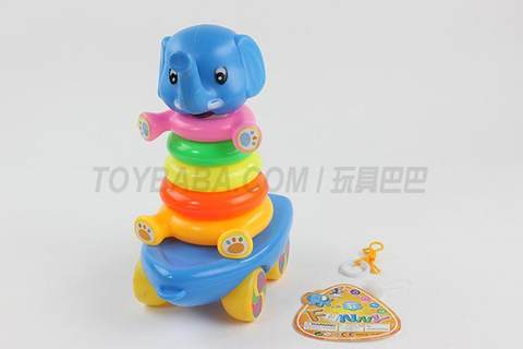 Drag cartoon elephant rings