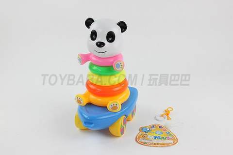 Drag cartoon panda ring