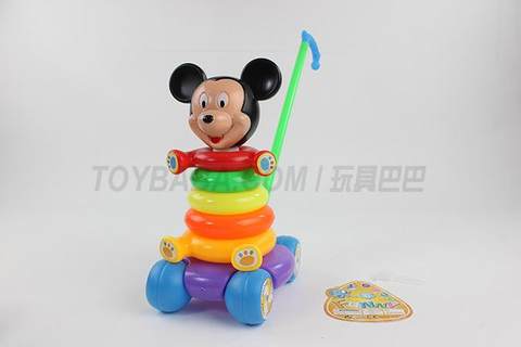 Push cartoon Mickey Mouse ring