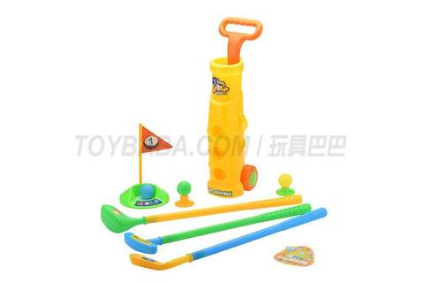 Small trailer golf set